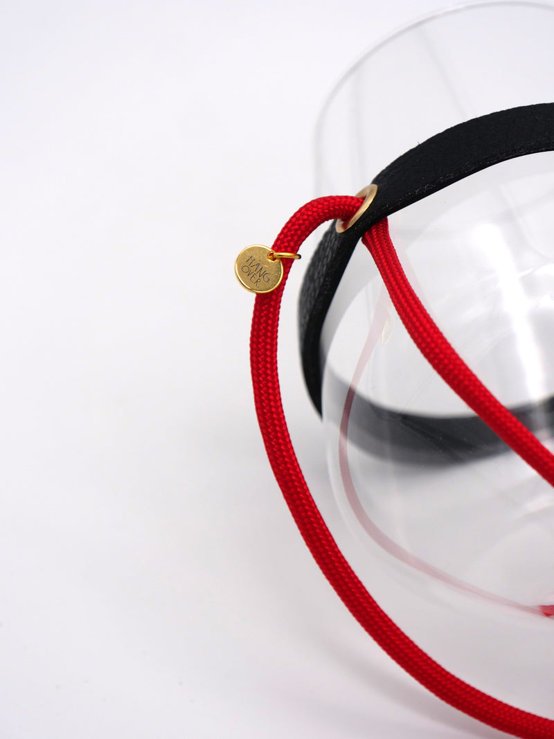 HängOver Weinglashalter - Rot