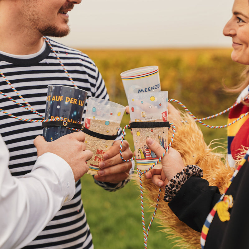 HängOver Weinglashalter - Fastnacht