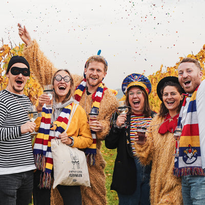 HängOver Weinglashalter - Fastnacht